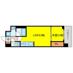 スプランディッド弁天町の物件間取画像